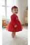 Baby Girl Christmas Themed Strawberry Dress - 3