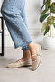 Madsen Knitted Patterned Mary Jane Flats – Comfortable Sole Summer Women's Shoes - 2