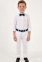 Boys' Bow Tie and Belt Set - Special Occasion and Wedding Combination - 4 Color Options Available