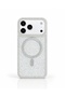 iPhone 16 Compatible Full Crystal Stone Shine Premium Magsafe Supported Case