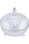 Candy Jar with Lid - Transparent Glass Storage Jar - Glass Storage Container Jar for Sweet Sugar Candy