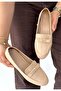 Owes Beige Skin Heeled Shoes - 2