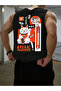 Men's oversized crew neck sleeveless t-shirt - longline