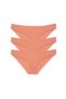 Glb-Stl41414 3 Pieces Super Eco Set Lycra Women's Slip Panties Powder