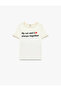 Cotton Short Sleeve Crew Neck Printed T-Shirt