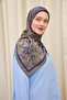 Velora Scarf Art Swamp Green 90X90 - 2