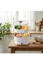 Electric Cooker Multi-Pot, 2.5L Capacity, 1000W Power, 410 Stainless Steel with Non-Stick Coating, Heat-Resistant Glass Lid & Shell, Boil Dry Protection, Multi-Functional for Steaming, Frying & Boili - 4