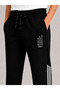 Mişil 24205-26 Boy's Stripe Detailed Jogger Sweatpants Comfortable Fit Elastic Cuff Sports Bottoms - 4