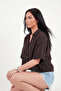 Comfortable Fit Striped Textured Short Sleeve Shirt Shirt 6982259 - 4