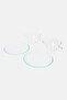 2 Pieces Tea Glass With Saucer 290ml, Transparent - 2