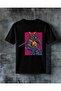 Samurai Karali Savasc Printed Oversize T-Shirt