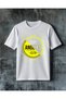 Angeles City Sari Neon Printed Oversize T-Shirt