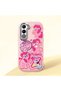 Oppo A5 4G/5G Compatible Shock-Absorbing Camera Protected Pink Silicone Case