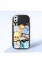 Black Silicone Case Compatible with iPhone XS Max with Shock-Absorbing Camera Protections
