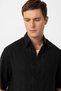 Linen blend relaxed fit men's shirt - 6