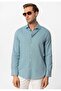 Long Sleeve Slim Fit Men's Shirt - 2