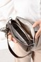 Vespara Scarf Detailed Soft Leather Look Large Volume Bitter Brown Women's Shoulder and Crossbody Bag - 3