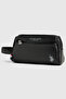 26046-26047 Hand Portfolio Handbag Clutch Bag Shaving Bag Black - 3