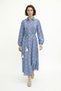 E-0598 Tilia Dress 38-44 Blue Dress 0598