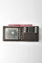 Genuine Leather Double Color Detailed Horizontal Men's Wallet - 27553 - Brown/Earth - 3