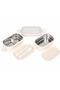 Ms-28 Stainless Steel 2-Tier Lunch Box with Compartments, Leak-Proof, 1550 Ml. Lunch Box Food Storage - 3