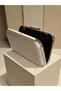 Gold Metal Handle Anti-Scratch Matte Leather Women's Evening Dress Bag Wedding Engagement Graduation - 8