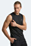 Hazzar I Men's Sleeveless Black T-Shirt - 7