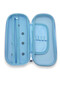 Pencil Case Korean Style Silicone Pen Holder with Fish and Sea Figures - Blue - 4