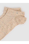 Women's Pink Booties Socks 50324493-Vr041 - 3
