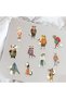 50PCS 50PCS Cartoon Retro Hand drawn Animal Stickers Creative Laptop Phone Cases Handbooks Decorativ - 5