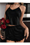 Women's Satin Lace-Detail Nightgown