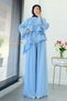 Premium Layered Voile Double Set – Blue - 6