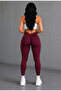 Lycra Sports Tights with Gathered Back