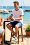 Men's Shorts Slim Fit Jeans Regular Waist Destroyed Distressed Narrow Leg Denim Fabric Summer Short Length - 2