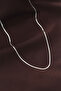 Steel Silver Color 60 cm Thin Italian Chain Necklace 5886 - Teolsa8158-8188