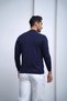 Slimfit Molded Cotton Knitwear Half Fisherman Knitwear Sweater - 2