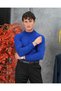 Slimfit Molded Cotton Knitwear Half Fisherman Knitwear Sweater - 6