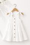 Girl's Cotton Muslin Fabric Strap Dress - 2