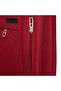 Red Softside Cabin Luggage Trolley Bag – Lightweight 4 Wheel Travel Suitcase with Telescopic Handle 20" - 3