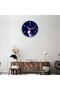 CLOKIFY Solo leveling 3 Wall Clock 25 cm, Silent Non-Ticking Wall Clocks Battery Operated Ultra-Quiet Movement Quartz Round Clock Simple Modern Style - 7