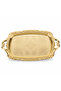 Germax gold metal rectangle serving tray with handle 33*18 cm