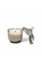 Home Fragrance Bay Leaf & Lime Premium Aromatic Candle with Elegant Glass Jar – 12 cm - 2