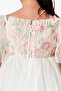Romantic Party Birthday/Special Occasion Dress with Sequin/Paillette Embroidery and Bag - 6