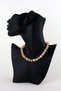 Citrine Stone Natural Stone Necklace Money Luck Blessings Necklace 10 mm