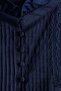 Pintucked cotton-blend blouse - 5