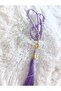 99 Pearl Prayer Beads with Vav Letter and Tassel, Dowry Gift and Mevlüt Gift - 3