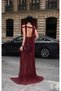 Modern Design Tulle Dress with Shawl Detail – Elegant Women's Clothing - 7