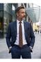 Men's a Quality Patterned Tie and Handkerchief Set - 8