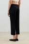 Black Classic Straight Cut Women's Trousers - 5