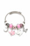 Mixed Figure Charm Bracelet – Stainless Steel Women's Bracelet - 3